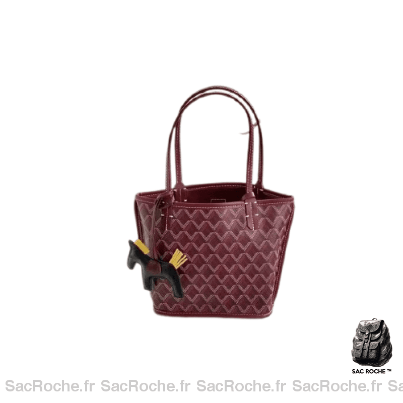 Sac À Main Femme Élégant Bordeaux / S Main Femme