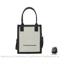 Sac à main femme élégant - modèle Noir / 19x23x7cm - Sac Roche ™