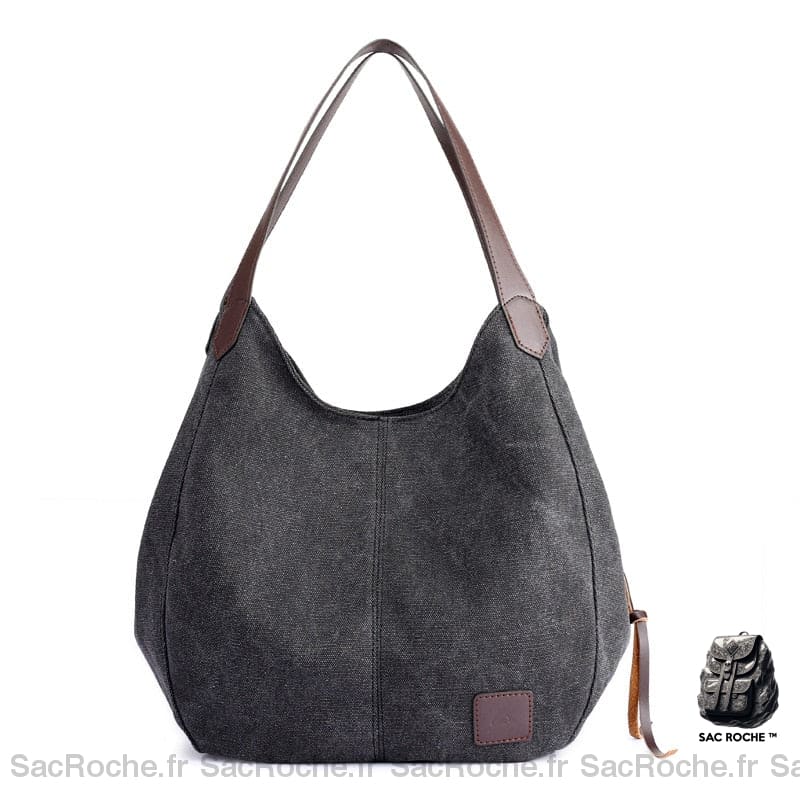 Sac À Main Femme En Cuir Véritable Noir Main Femme