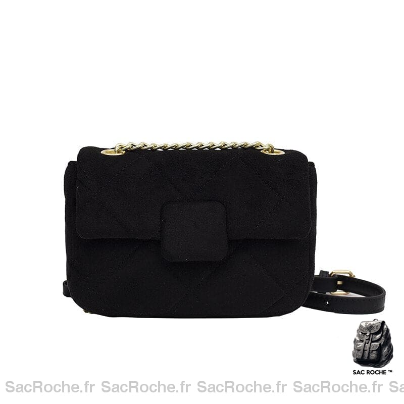 Sac À Main Femme Épaule - Petit Noir / 12X19X7Cm Main Femme