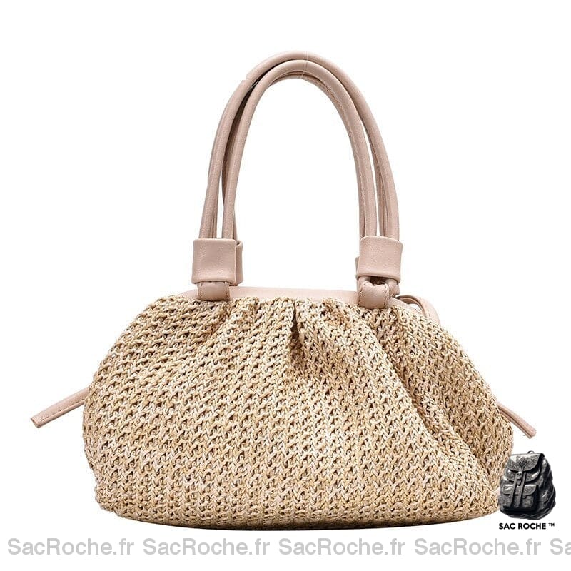 Sac À Main Femme Estival Beige Main Femme