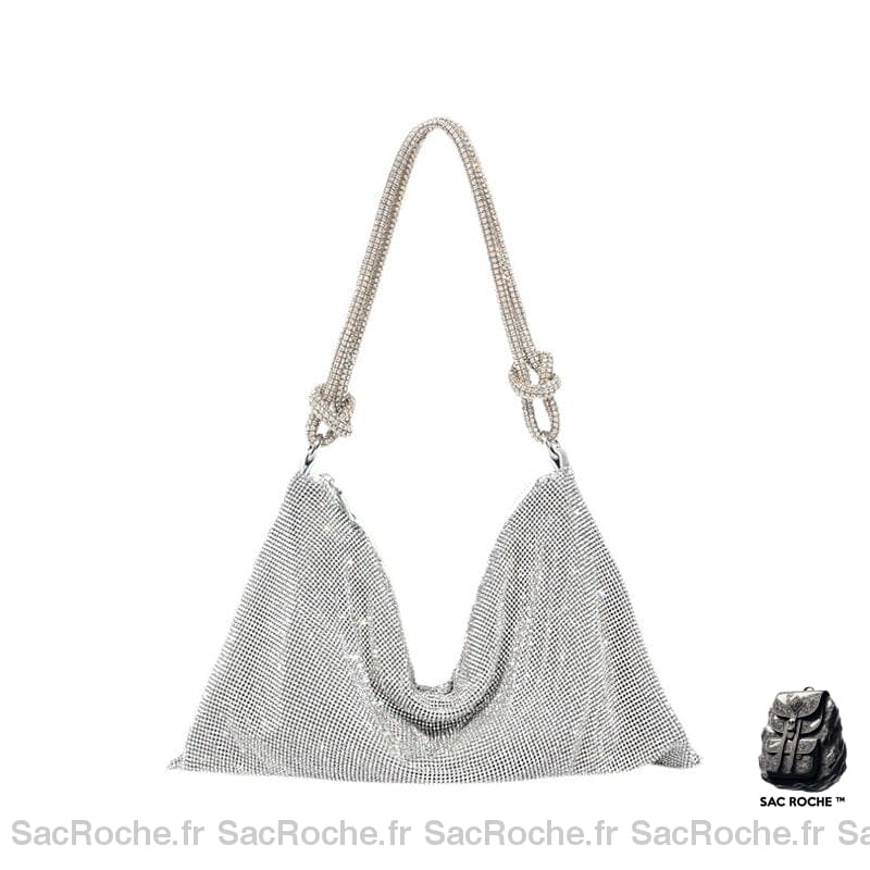 Sac À Main Femme Étincelant Gris