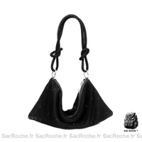 Sac à Main Femme Étincelant - modèle Noir - Sac Roche ™