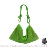 Sac À Main Femme Étincelant Vert