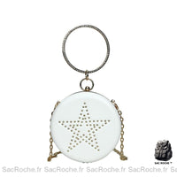 Sac à Main Femme Étoile Symbolique - modèle Blanc - Sac Roche ™