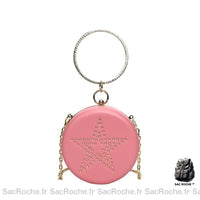 Sac à Main Femme Étoile Symbolique - modèle Rose - Sac Roche ™