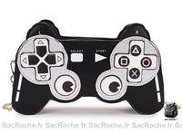 Sac à main femme fun - modèle Noir - Sac Roche ™