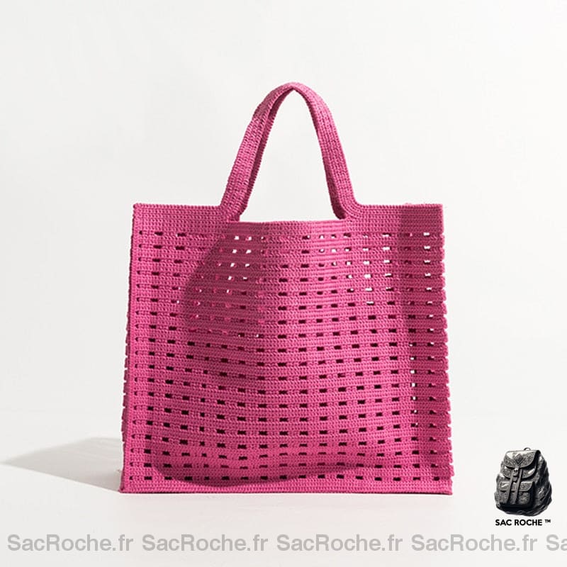 Sac À Main Femme Grand Rose