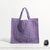 Sac à Main Femme Grand - modèle Violet - Sac Roche ™