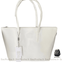 Sac à main femme lycée - modèle Blanc / 35x213x27cm - Sac Roche ™
