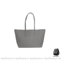 Sac à main femme lycée - modèle Gris / 35x213x27cm - Sac Roche ™