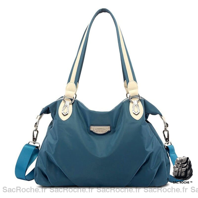 Sac À Main Femme Moyenne Bleu / 40X11X30Cm Main Femme