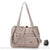 Sac à main femme multi-poches - modèle Gris cairl - Sac Roche ™