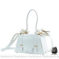 Sac à main femme original - modèle Blanc - Sac Roche ™