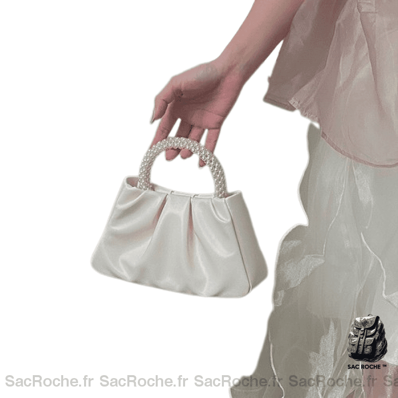 Sac À Main Femme Pas Cher Blanc / 24X14X7Cm Main Femme