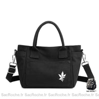 Sac à main femme pas cher - poches incluses - modèle Noir / 22×20×12cm - Sac Roche ™