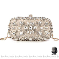 Sac à main femme pochette petite - modèle Kaki / 22x11.5x5cm - Sac Roche ™