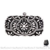 Sac à main femme pochette petite - modèle Noir / 22x11.5x5cm - Sac Roche ™