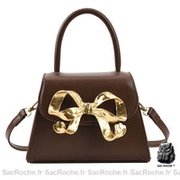 Sac à Main Femme Rabat Noir - Sac Roche ™