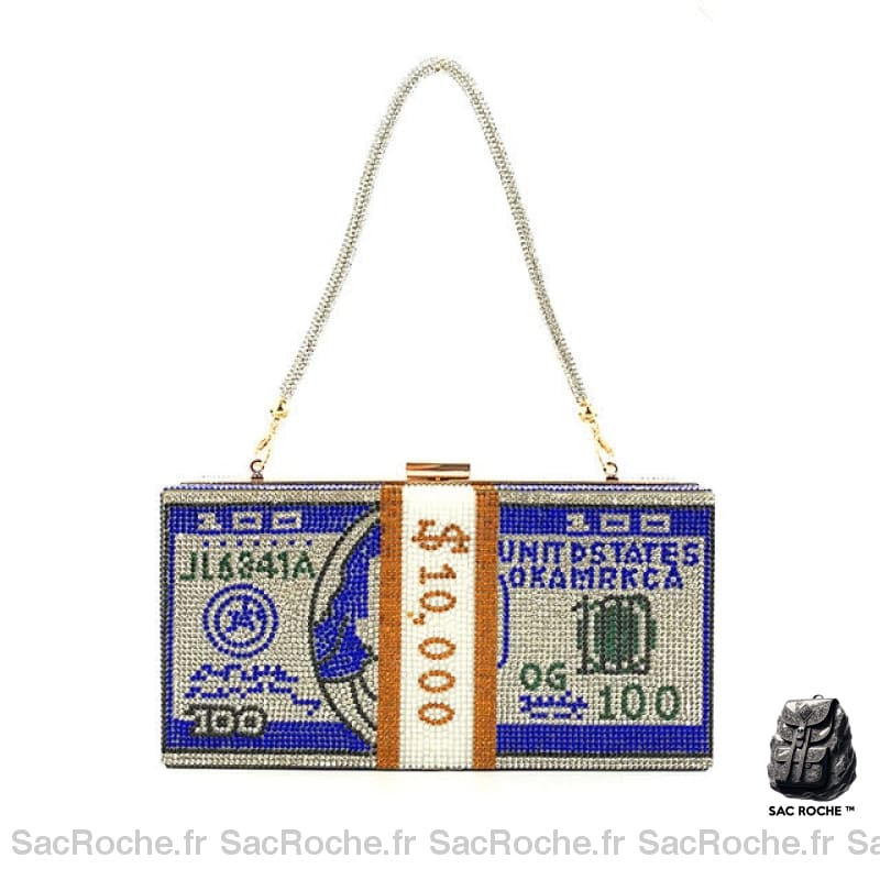 Sac À Main Femme Riche Mini Bleu