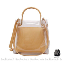 Sac à main femme tendance 2017 - modèle Jaune / 24x11x23cm - Sac Roche ™