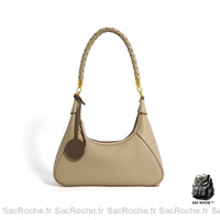 Sac à main femme tendance élégant - modèle Gris / 28x8x12cm - Sac Roche ™