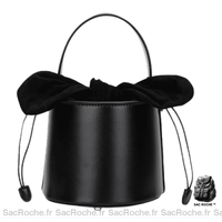 Sac à Main Femme Tendance - modèle Noir / 19cmx13cmx9cm - Sac Roche ™
