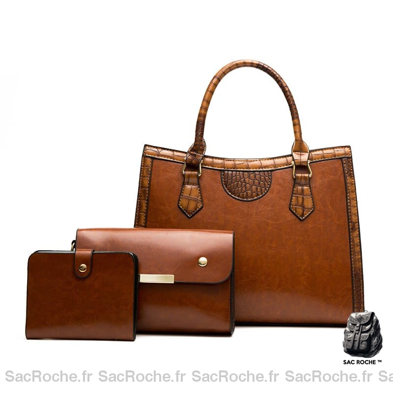 Sac À Main Femme Travail Marron