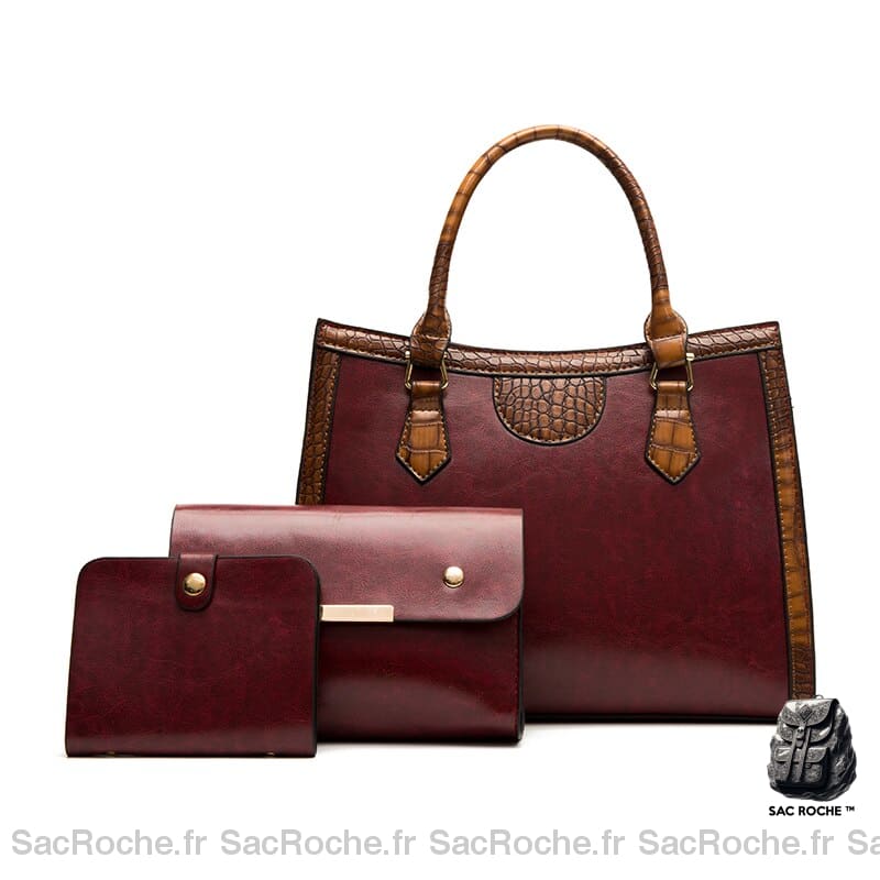 Sac À Main Femme Travail Rouge