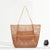 Sac à Main Femme Trou Trou - modèle Marron / 35x39cm - Sac Roche ™