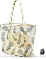 Sac à Main Femme Trou Trou - modèle Vert ananas / 35x39cm - Sac Roche ™