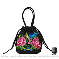 Sac à main fleurs femme - modèle 2 - Sac Roche ™