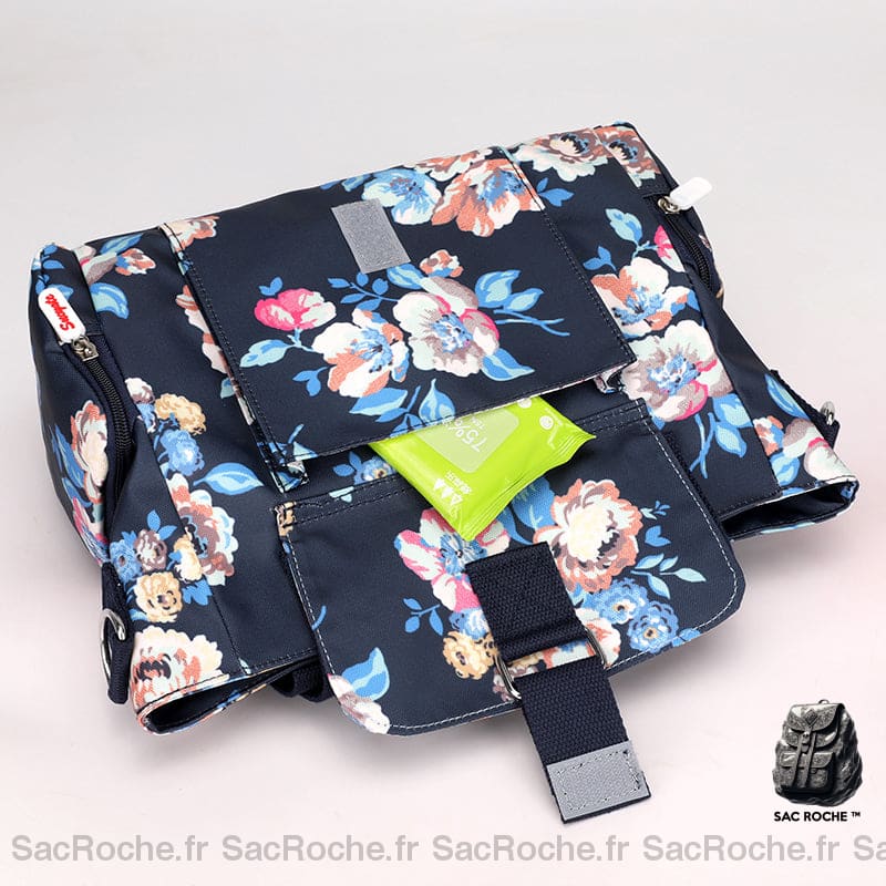 Sac À Main Floral Femme Dos