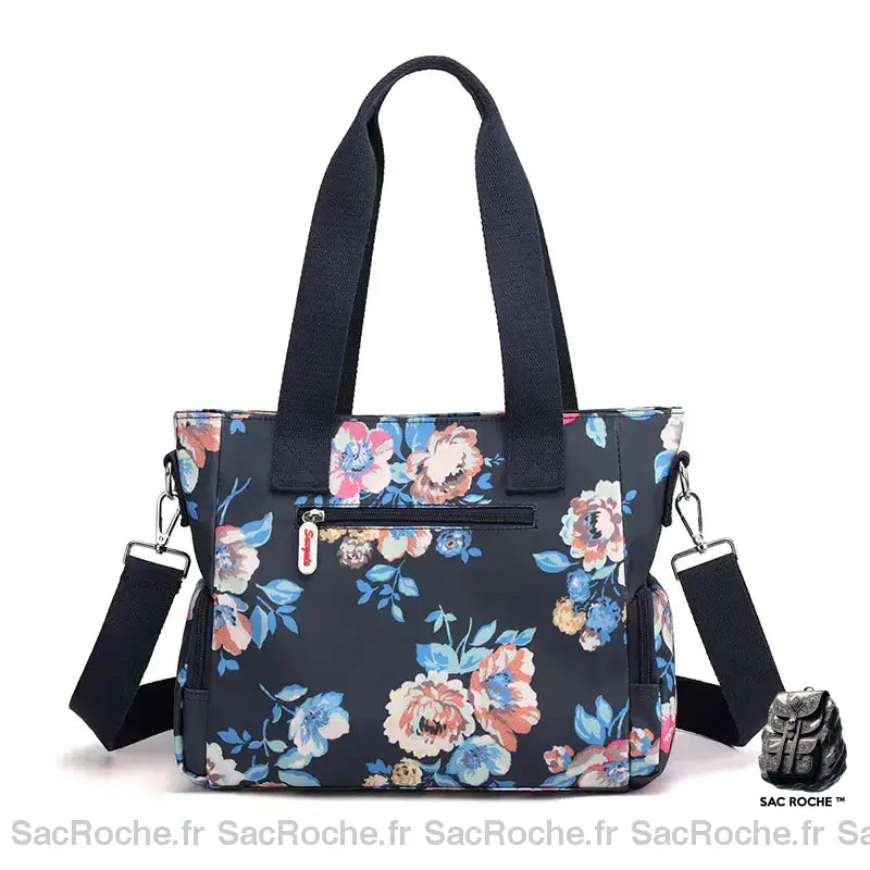 Sac À Main Floral Femme Dos