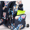 Sac À Main Floral Femme Dos