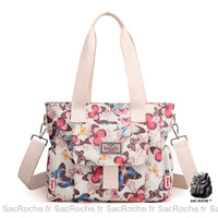Sac à main floral femme - modèle Rose - Sac Roche ™