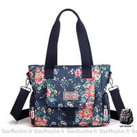 Sac à main floral femme - modèle Rouge - Sac Roche ™