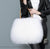 Sac à main Fourrure Cuir Artificiel - modèle Blanc - Sac Roche ™
