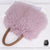 Sac à main Fourrure Cuir Artificiel - modèle Violet - Sac Roche ™