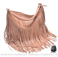 Sac à Main Frange Femme - modèle Rose - Sac Roche ™