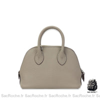 Sac À Main Gris Clair Pour Femme Gris / 18X8X13Cm Main Femme