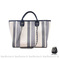 Sac à main lin petit léger - modèle Bleu - Sac Roche ™
