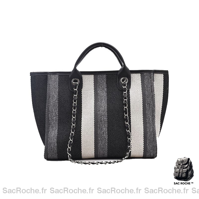 Sac À Main Lin Petit Léger Noir Main Femme