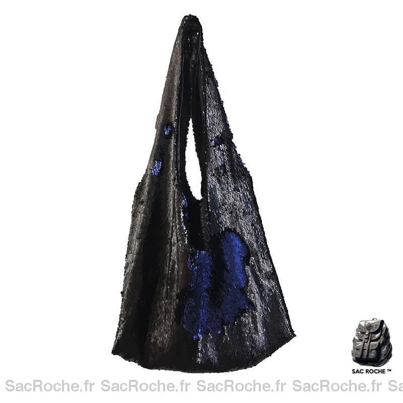 Sac À Main Luxe Femme Noir Et Bleu Main Femme