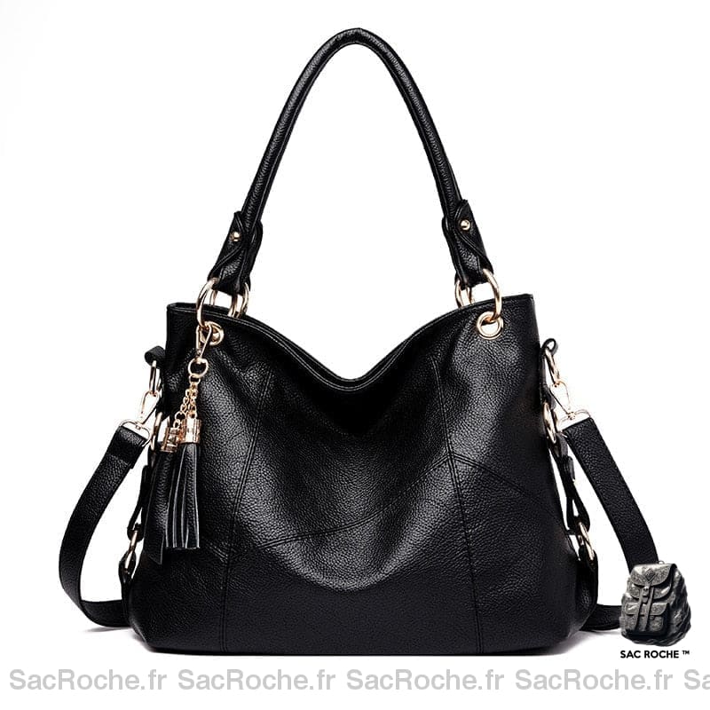 Sac À Main Luxe Pour Les Cours Noir