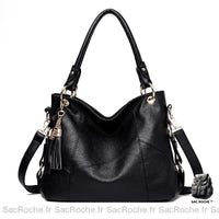 Sac à main luxe pour les cours - modèle Noir - Sac Roche ™