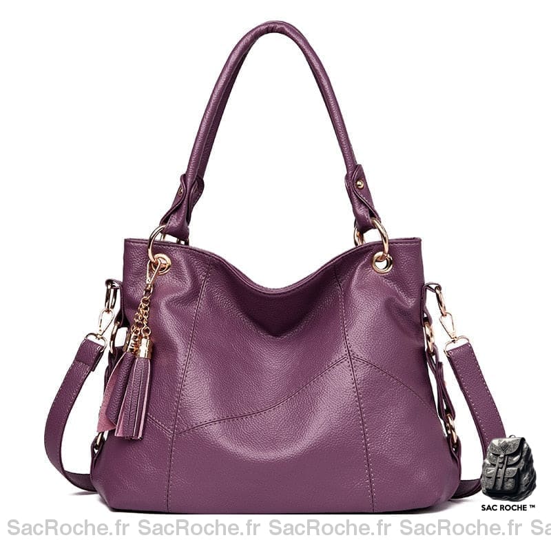 Sac À Main Luxe Pour Les Cours Violet