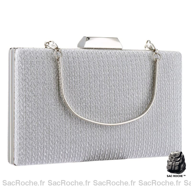 Sac À Main Mariage Femme Argent / 20X13.5X40Cm Main Femme