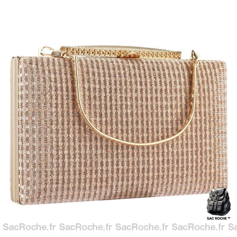 Sac À Main Mariage Femme Champagne / 20X13.5X40Cm Main Femme