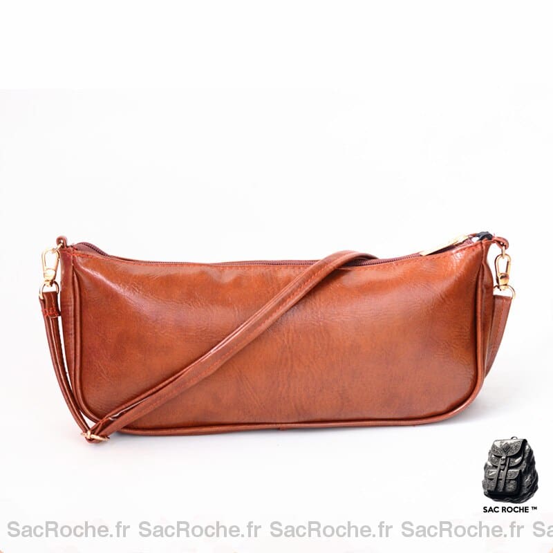 Sac À Main Marron Pour Femme / 29X13Cm